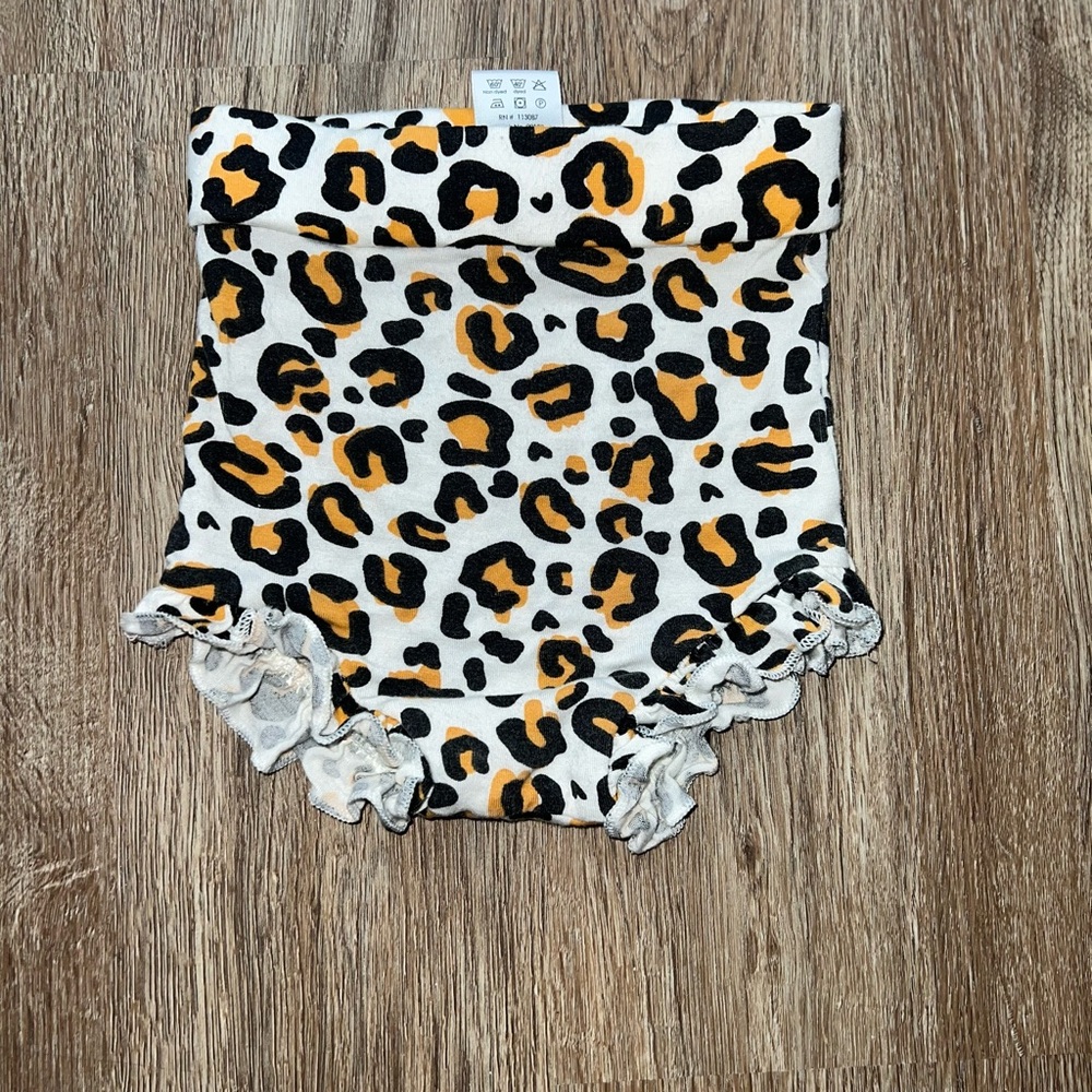Spearmint Love Leopard Print Bloomer